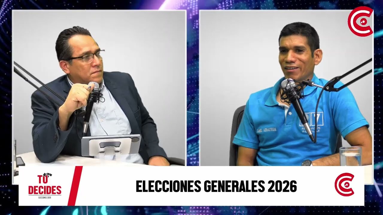 TÚ DECIDES | Entrevista a DANIEL VERÁSTEGUI candidato a DIPUTADO por PIURA