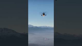 AH-64 Apache unleashes firepower across active combat zone