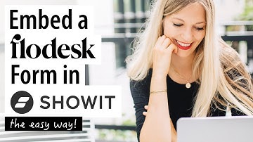 Grow Your Email List: Embed Flodesk Forms in Showit Tutorial