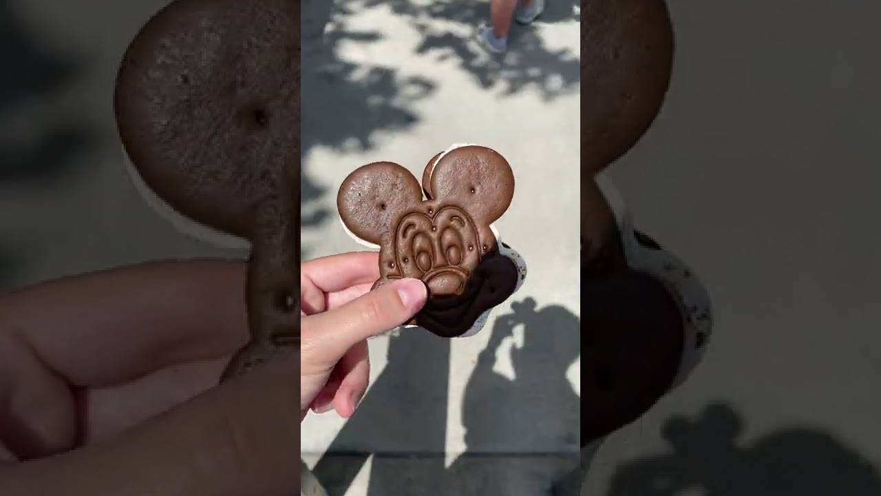 Have You Ever Had a Mickey Ice Cream Sandwich 😮