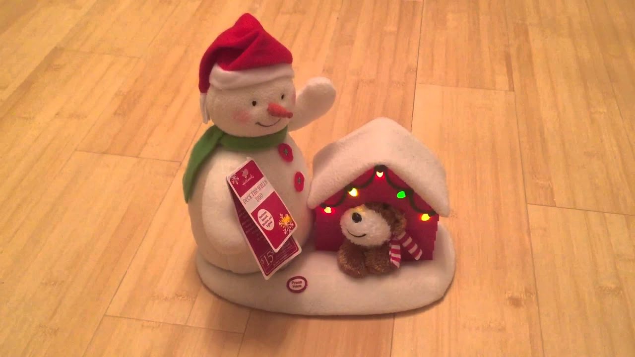 2011 hallmark singing snowmen youtube