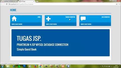 Tugas Kelompok Buku Tamu JSP #ErwanUsmawan
