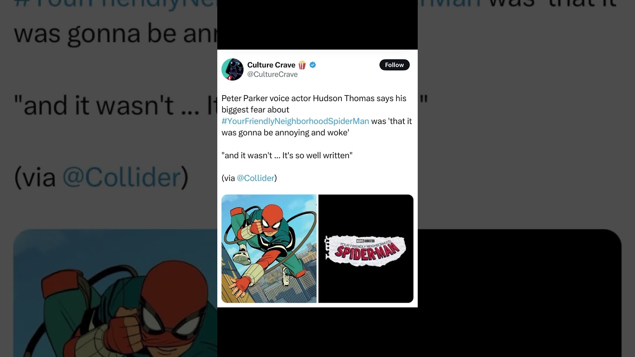 Even Spider-Man’s VA Knows Wokeness Ruined Entertainment 