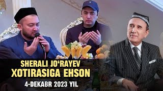 Sherali Jo‘rayev hotirasiga ehson | 4-dekabr 2023 yil