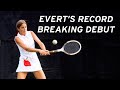 Chris Evert's debut at the US Open! | US Open 1971