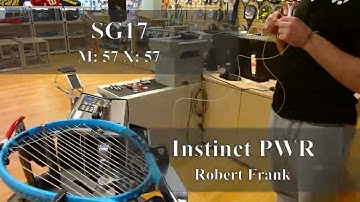 Time Lapse: How to String a Head Instinct PWR Tennis Racquet (Robert Frank)