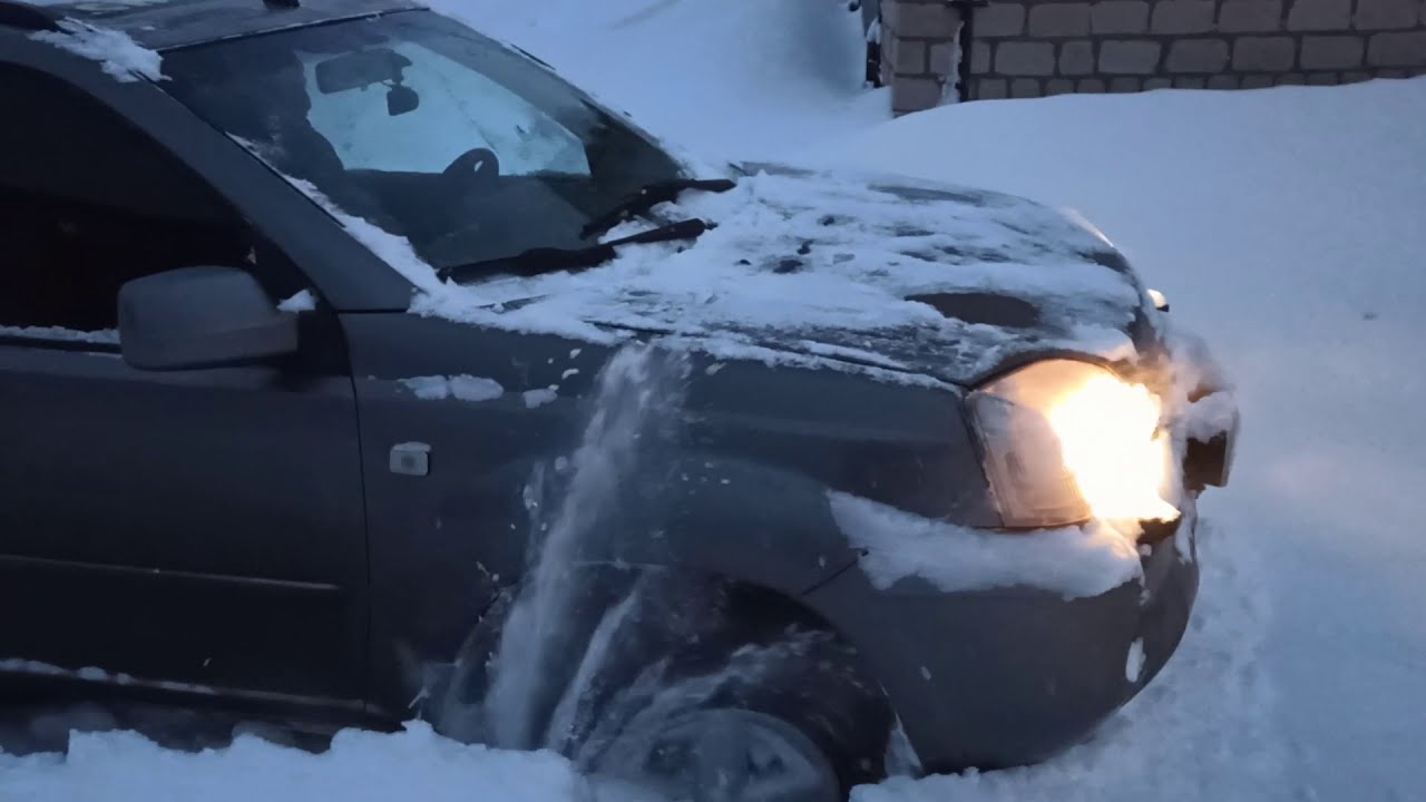 Ниссан т30 в снегу - YouTube