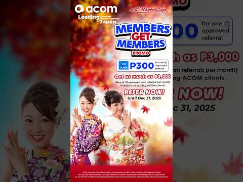 Fall Into Rewards With ACOM S Members Get Members Promo 