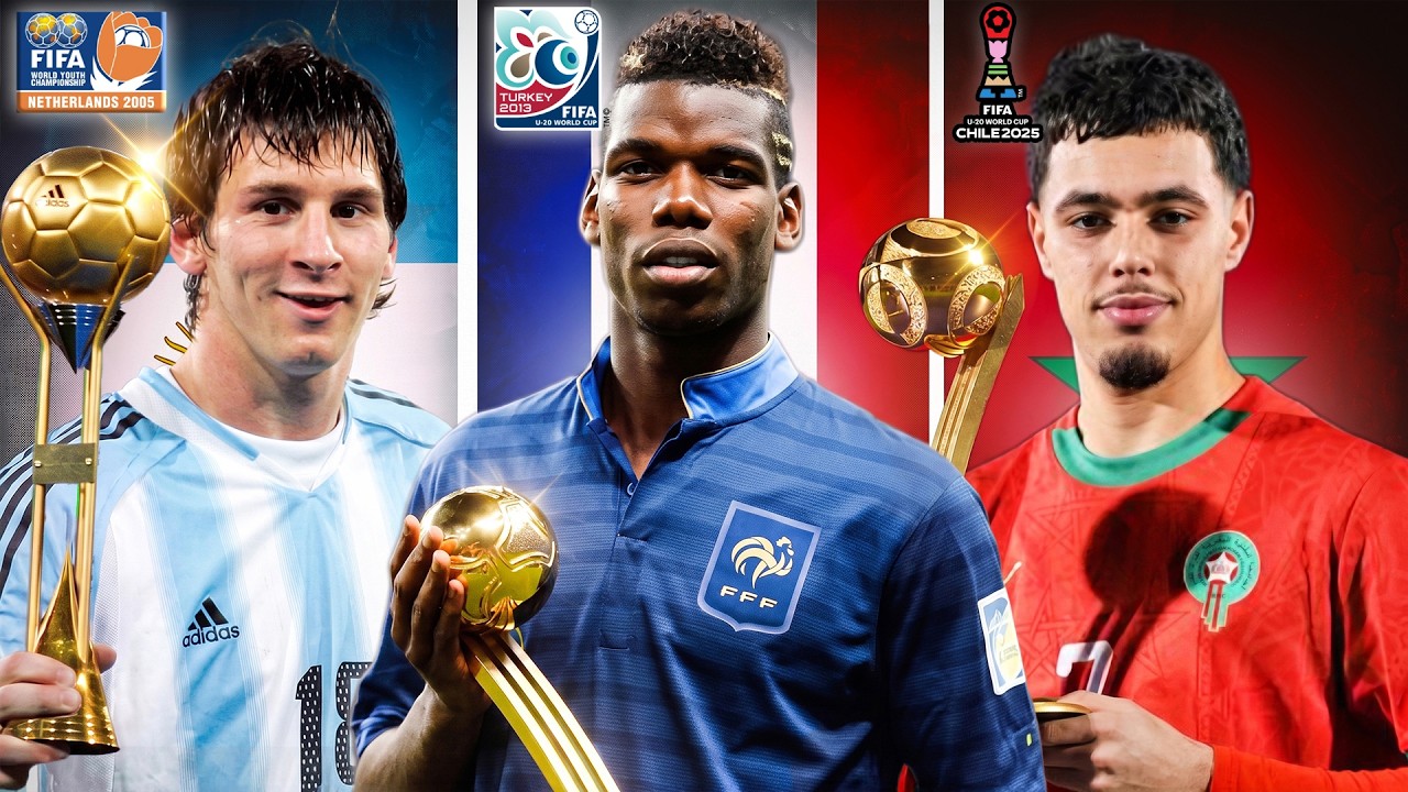 What Happened To Every FIFA U-20 World Cup Golden Ball Winner?