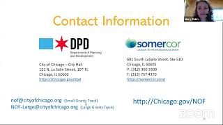 Neighborhood Opportunity Fund Info Session: Sept. 1, 2020