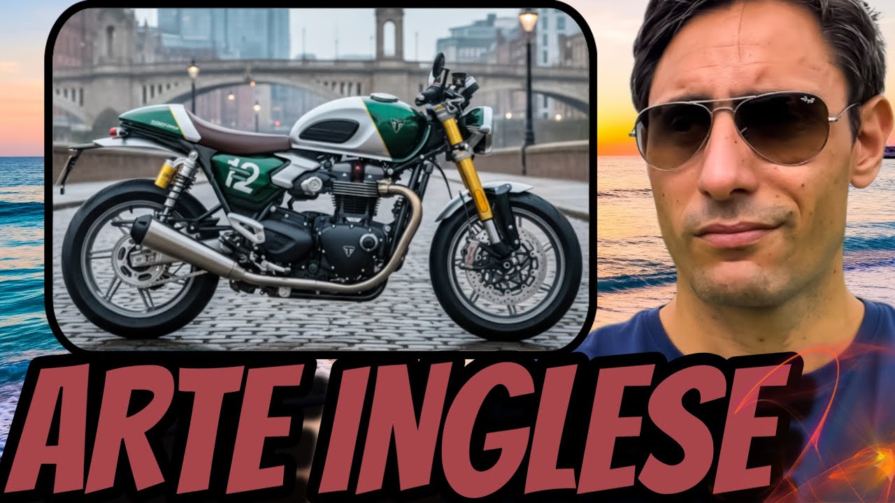 Novità TRIUMPH ecco la SPEED TWIN 1200 CAFE' RACER !