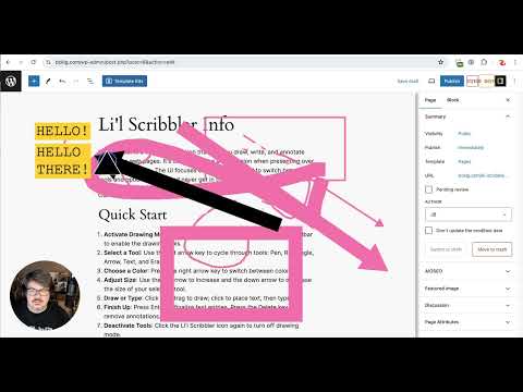 Lil' Scribbler video preview 2