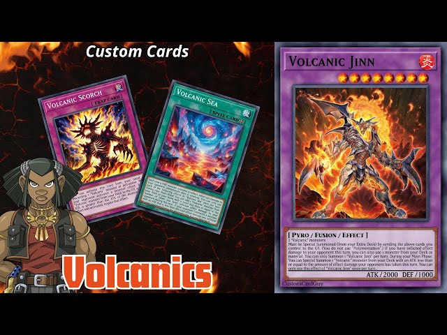 Volcanic Support | Custom Cards - YouTube