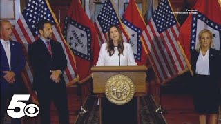 Gov. Sanders responds to $19K lectern purchase controversy