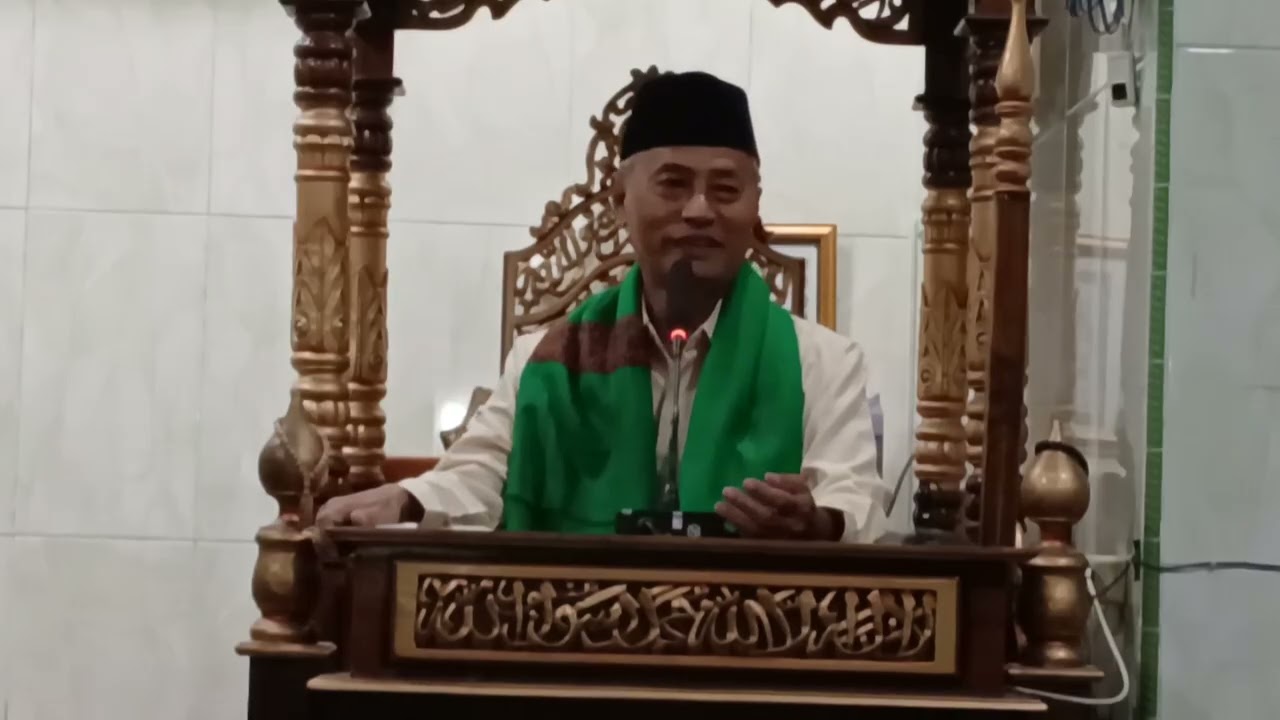 CERMAH TARWIH USTADZ  Dr.  H.  ABD.  RAHIM AMIN , M.H.I