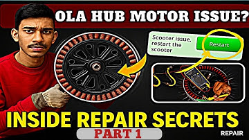 Ola Hub Motor Repair | Restart Code Problem Fix (Step by Step)