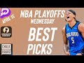 PrizePicks NBA Wednesday Best Player Prop Bets 4/15/26 | Best NBA Playoff Parlay Picks Today 🚀
