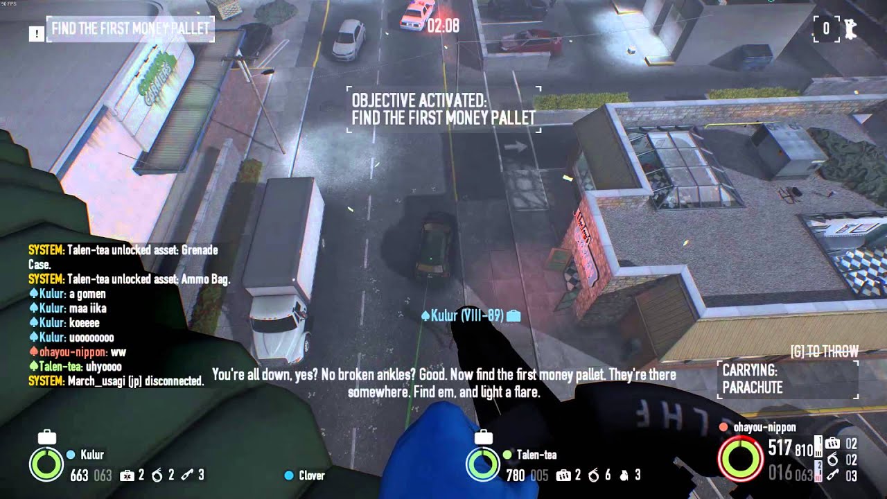 Payday2 - Birth of Sky Heist : overkill