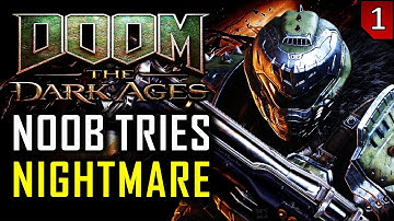 Doom Noob Starts Doom the Dark Ages on Nightmare Difficulty - Blind (PS5) - Part 1