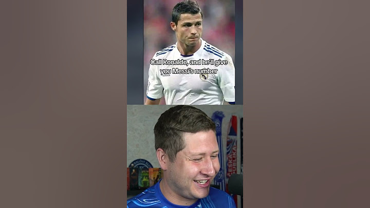 Když chceš nejlepšího fotbalistu, zavolej Ronalda! A ten ti dá číslo na Messiho...