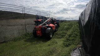 Filing silage pit - Timelapse