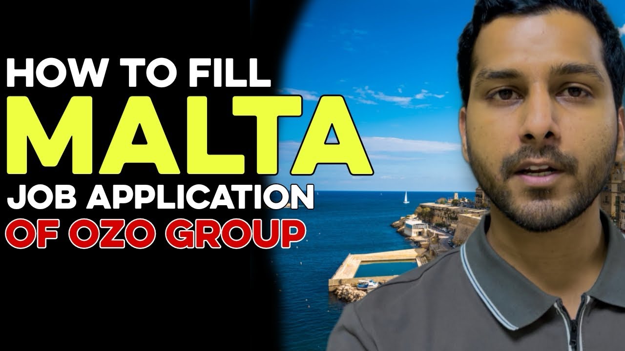 How to fill ozo malta papers for malta europe part 2