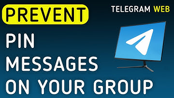 How To Prevent Pin Messages On Your Group On Telegram Web On PC (New Update)