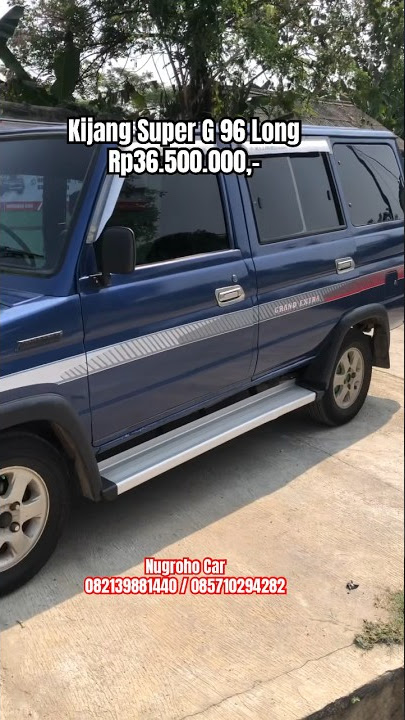 KIJANG SUPER JUAL MURAH CUMA 30 JUTAAN PAJAK HIDUP‼️DI NUGROHO CAR #jualbelimobilbekas #mobilmurah