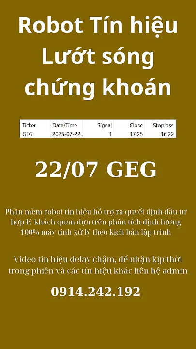 Robot tín hiệu lướt sóng chứng khoán - Điểm mua cổ phiếu theo robot tín hiệu ngắn hạn T+
