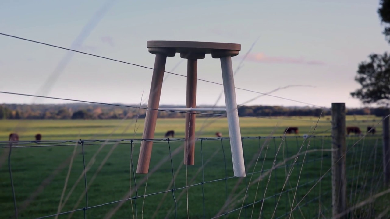 Yellow Diva Milker stool