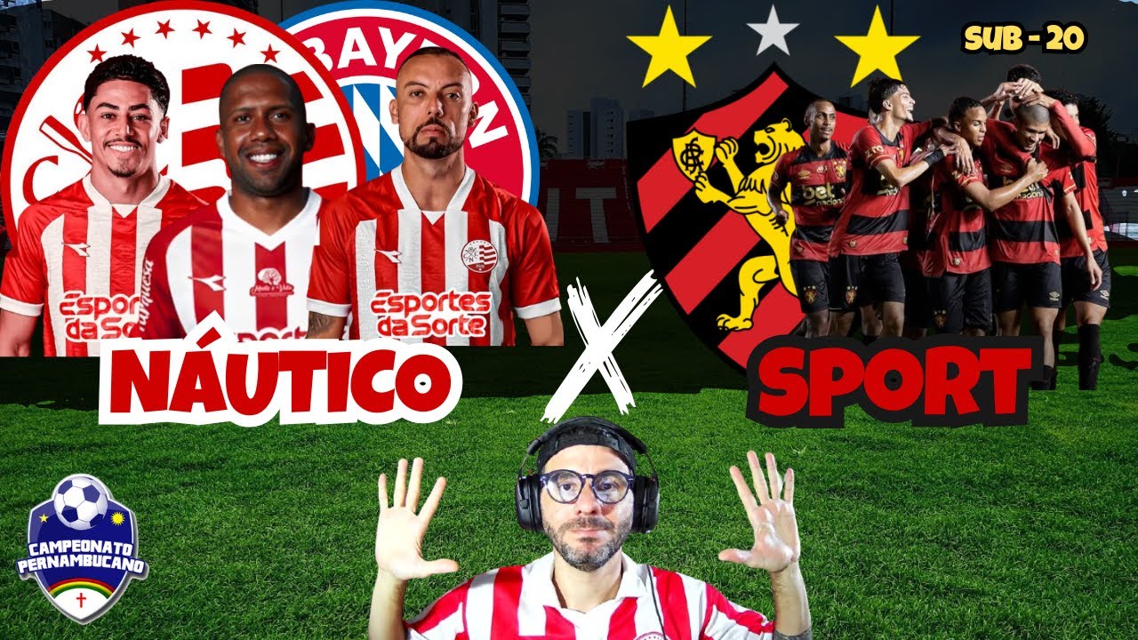TUDO SOBRE O CLÁSSICO NÁUTICO X SPORT NOS AFLITOS. FAVORITO: O BAYERN DO RECIFE