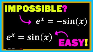 Solving Two Impossible Equations