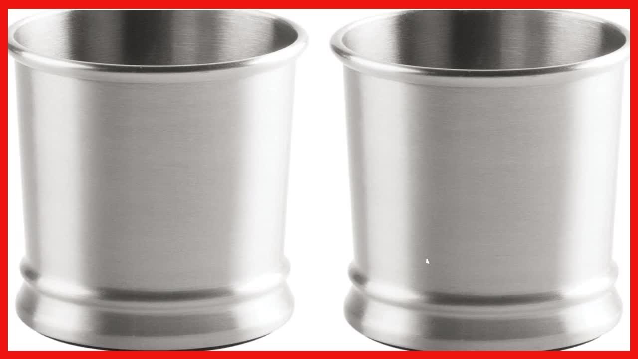 Stylish Stainless Steel Bathroom Cups: Organize Your Space with Ease
