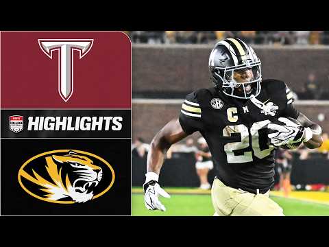 Troy Trojans v. Missouri Tigers | Full Game Highlights | ESPN College Football