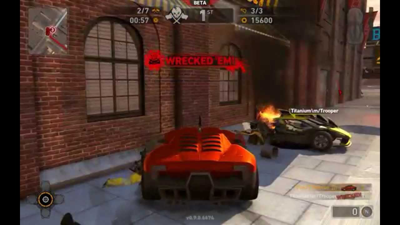 WRECKED 'EM! Carmageddon Reincarnation - Multiplayer Races (Public Beta)