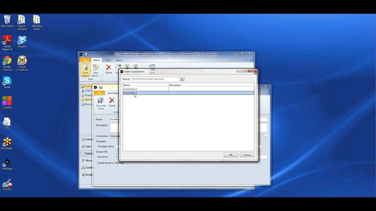 NPrinting With Multiple QlikView Documents YouTube