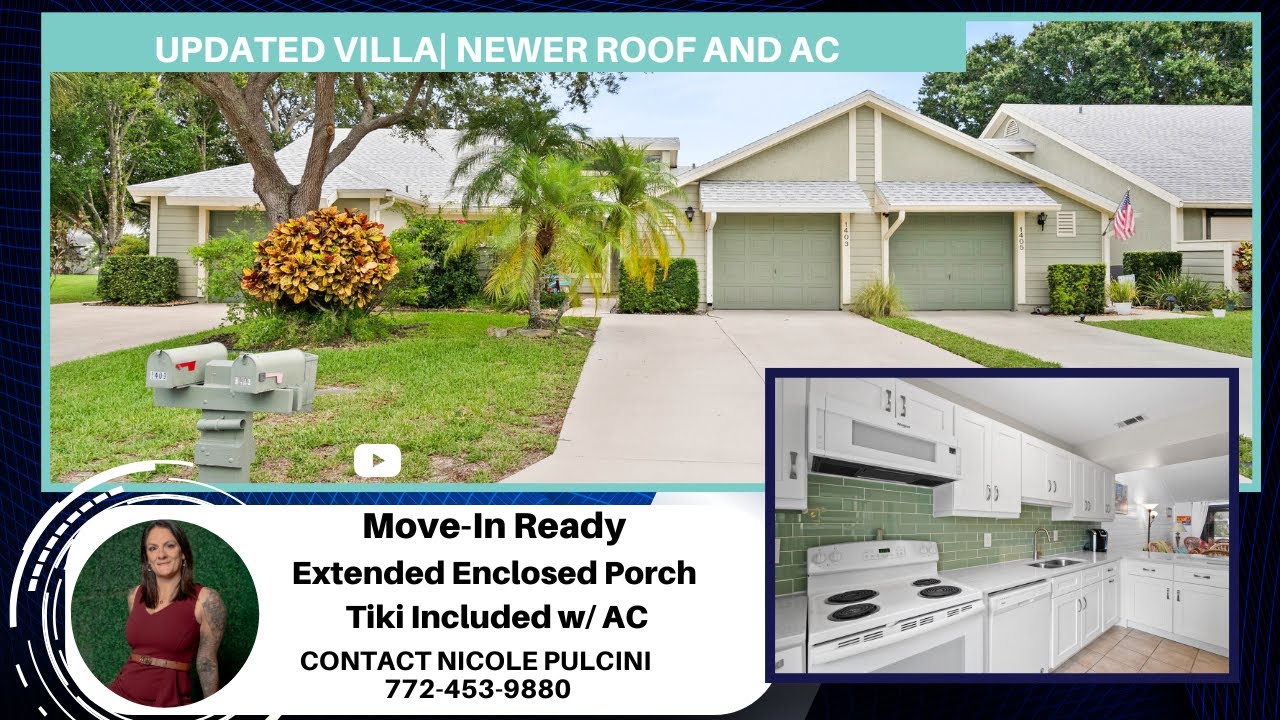Turnkey Florida Villa with Tiki Bar Vibes | Port St. Lucie Home Tour