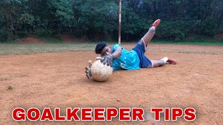 How to save Rebound ball goalkeeper training