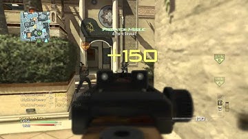 [V3TN]UKzElitePowerz MULTI-KILL MP7 - MW3 Game Clip