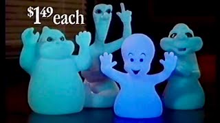 1995 Pizza Hut Casper Glow In The Dark Puppets Commercial