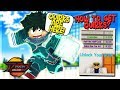 NEW QUIRK UPDATE! HOW TO GET ALL QUIRKS + NEW 100QD TRAINING AREA IN ANIME FIGHTING SIMULATOR ROBLOX