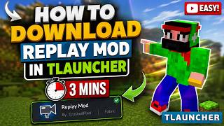 How To Download Replay Mod In Minecraft | Replay Mod Guide like @PSD1 Beginner to Pro!