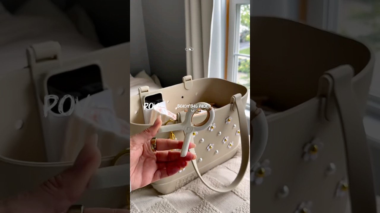 "Essential Beach Bag Packing Tips for Your Perfect Summer Day! 🏖️👜"