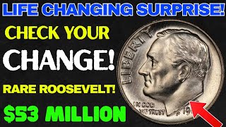 CHECK YOUR CHANGE TODAY! Rare Roosevelt Dimes Creating Life Changing Surprises!