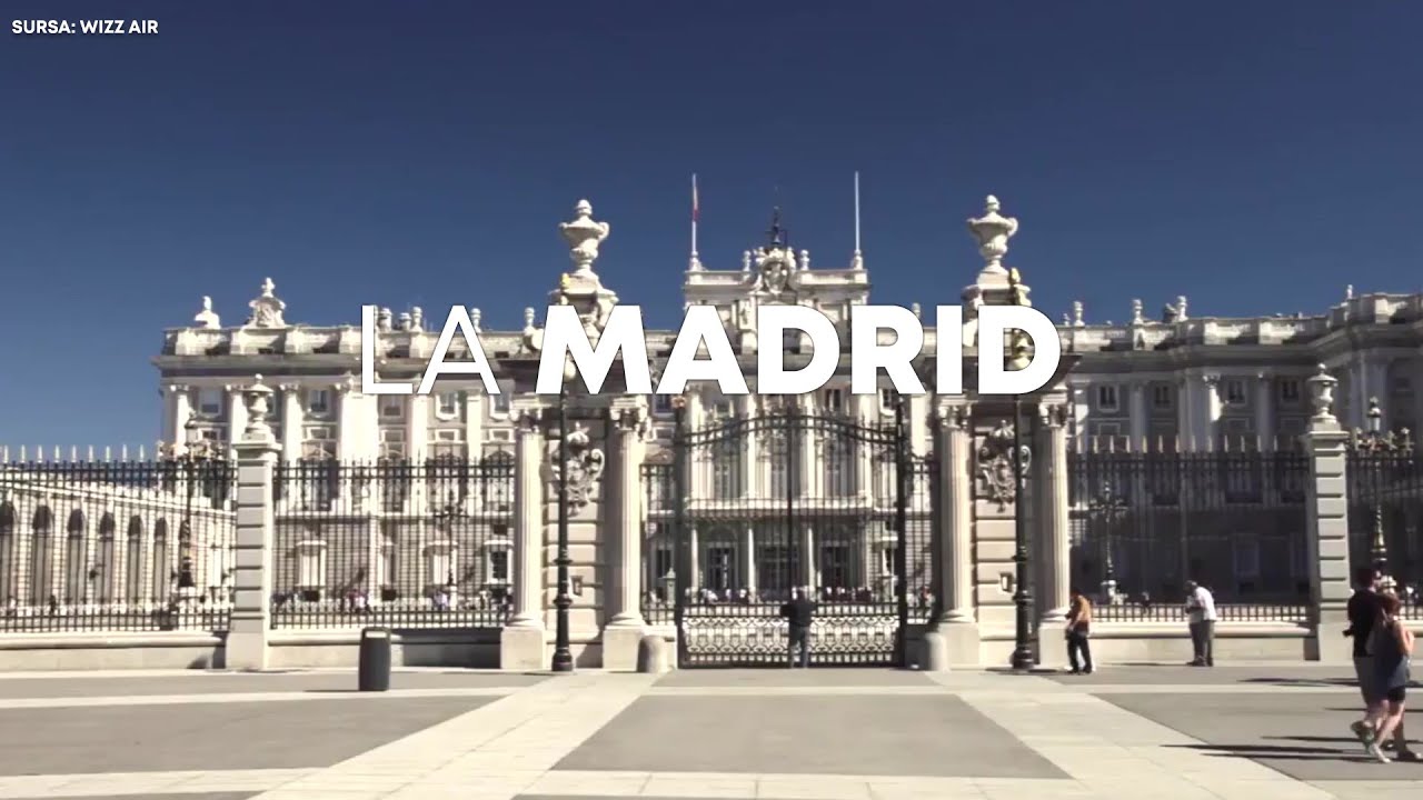 Madrid – o nouă rută direct din Sibiu cu Wizz Air din august 2025!