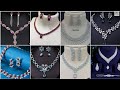 Beautiful stylish designer diamond necklace sets with charming stones for  wedding partys