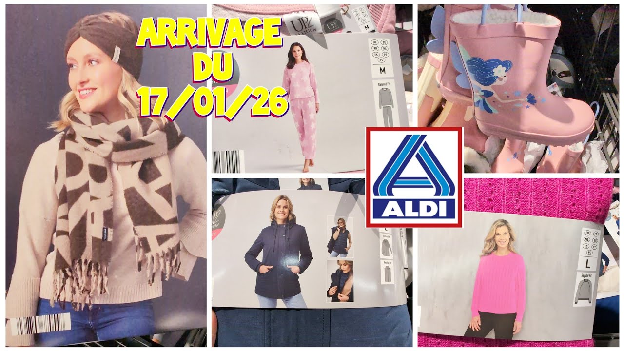 🔔😍 ARRIVAGE ALDI  DU 17/01/26