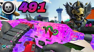 BLACK OPS 7 - 491 KILLS + 4 NUKES w/ BEST MK.78 on NUKETOWN !