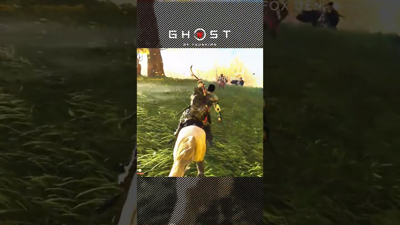 Facing a wild bear head-on in Tsushima! 