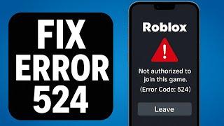 How To Fix Roblox Error 524